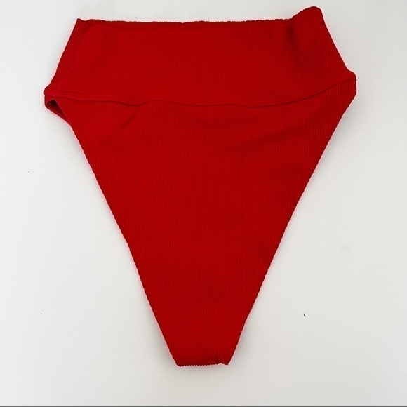Beach Riot Red Bikini Bottom - Picture 7 of 10